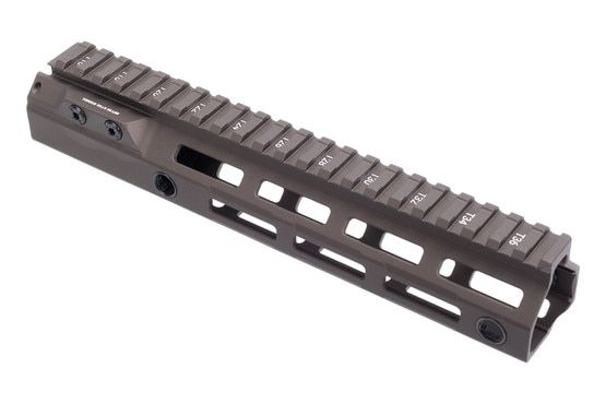 9.1" Aluminum M-LOK handguard with Kodiak Brown anodized finish